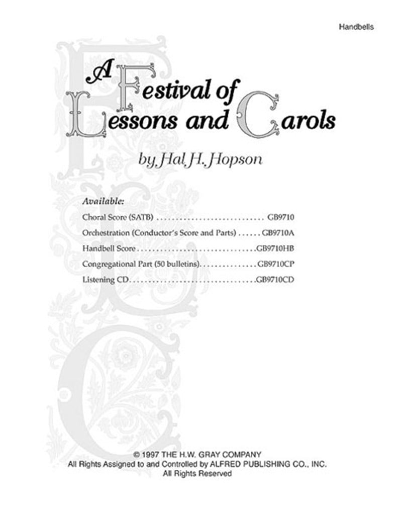 A Festival of Lessons and Carols